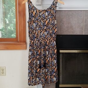 Lucky Brand "stained glass" dress